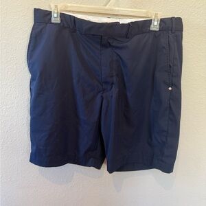 Ralph Lauren Dark Blue Flat Front Shorts